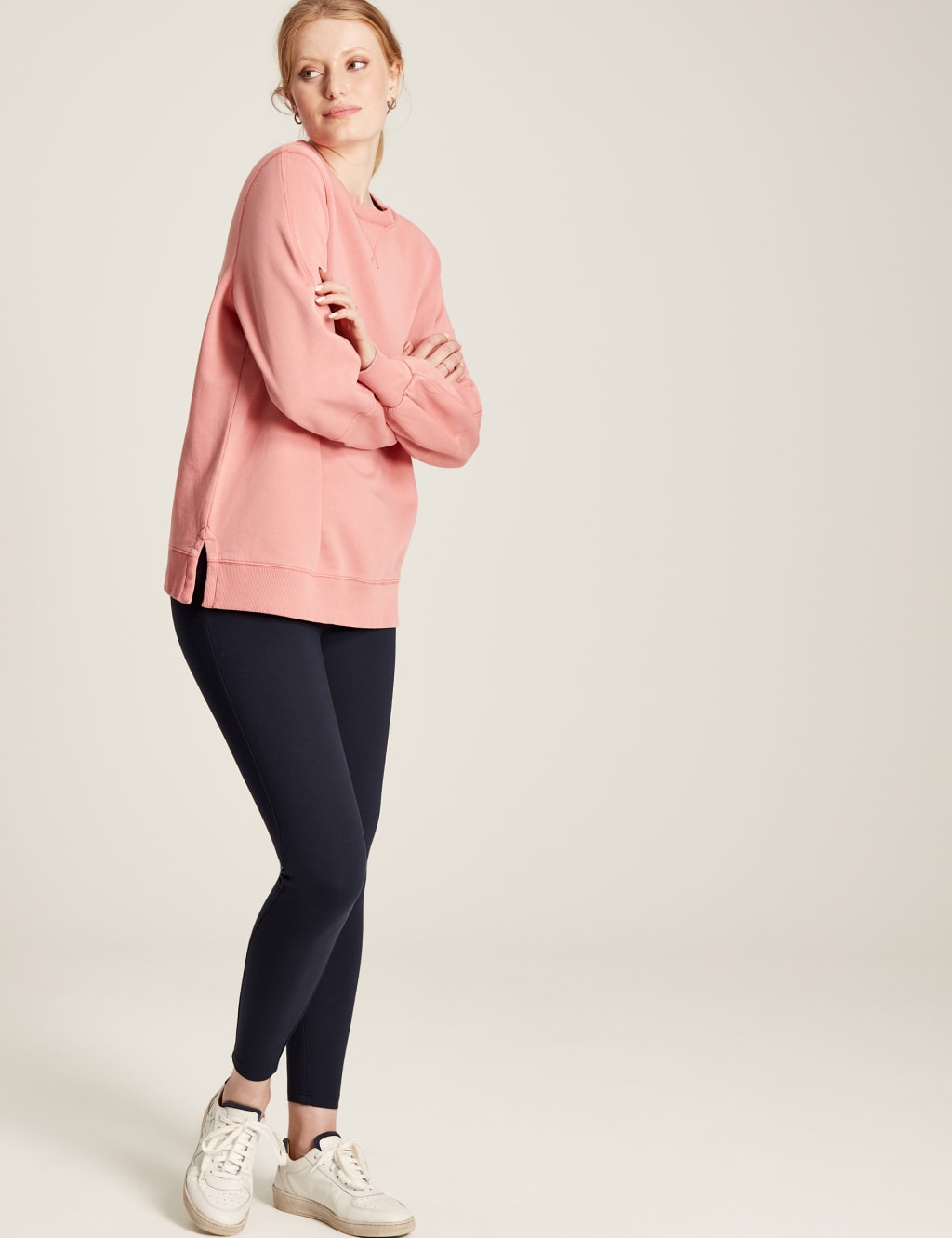 MM pink sweater