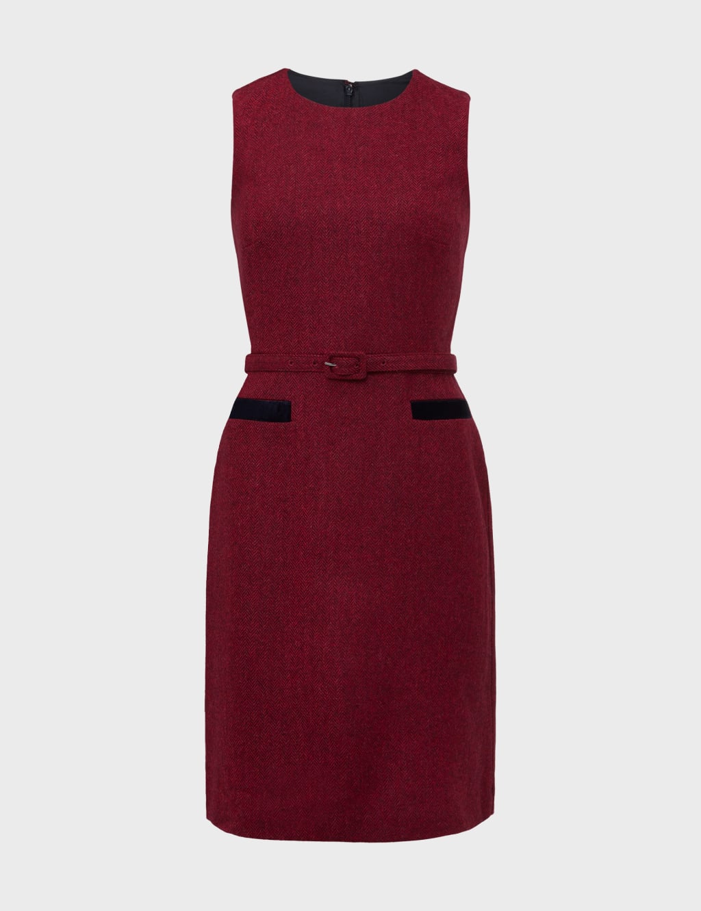 Pure Wool Mini Shift Dress image 2