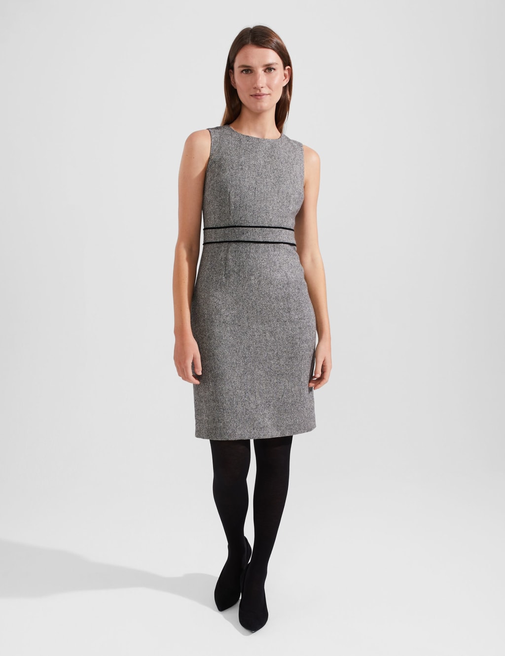 Pure Wool Mini Waisted Dress image 3