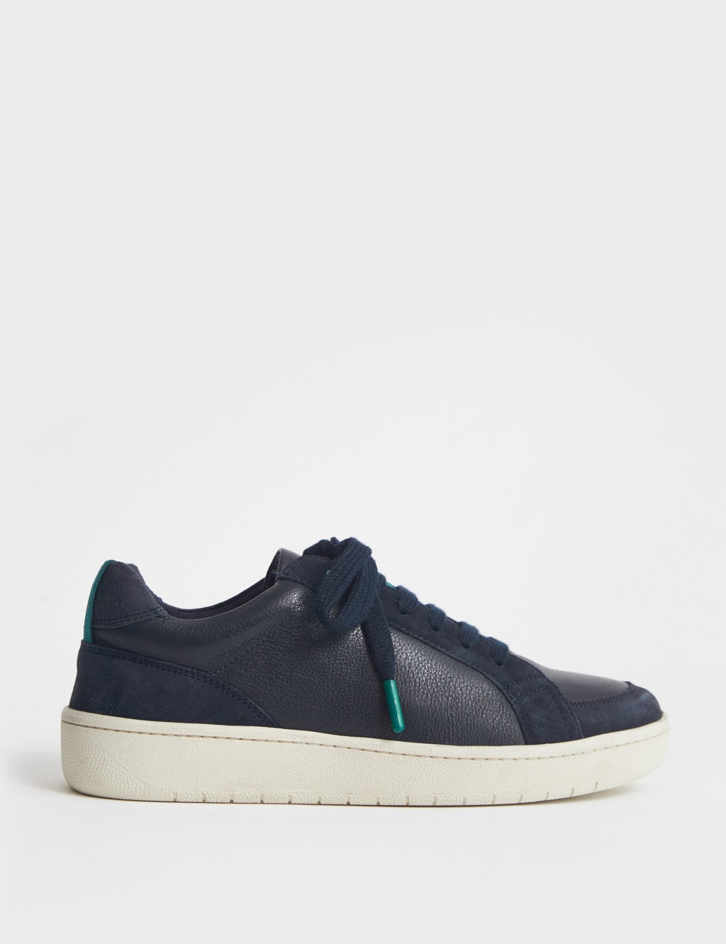 navy designer trainers womens