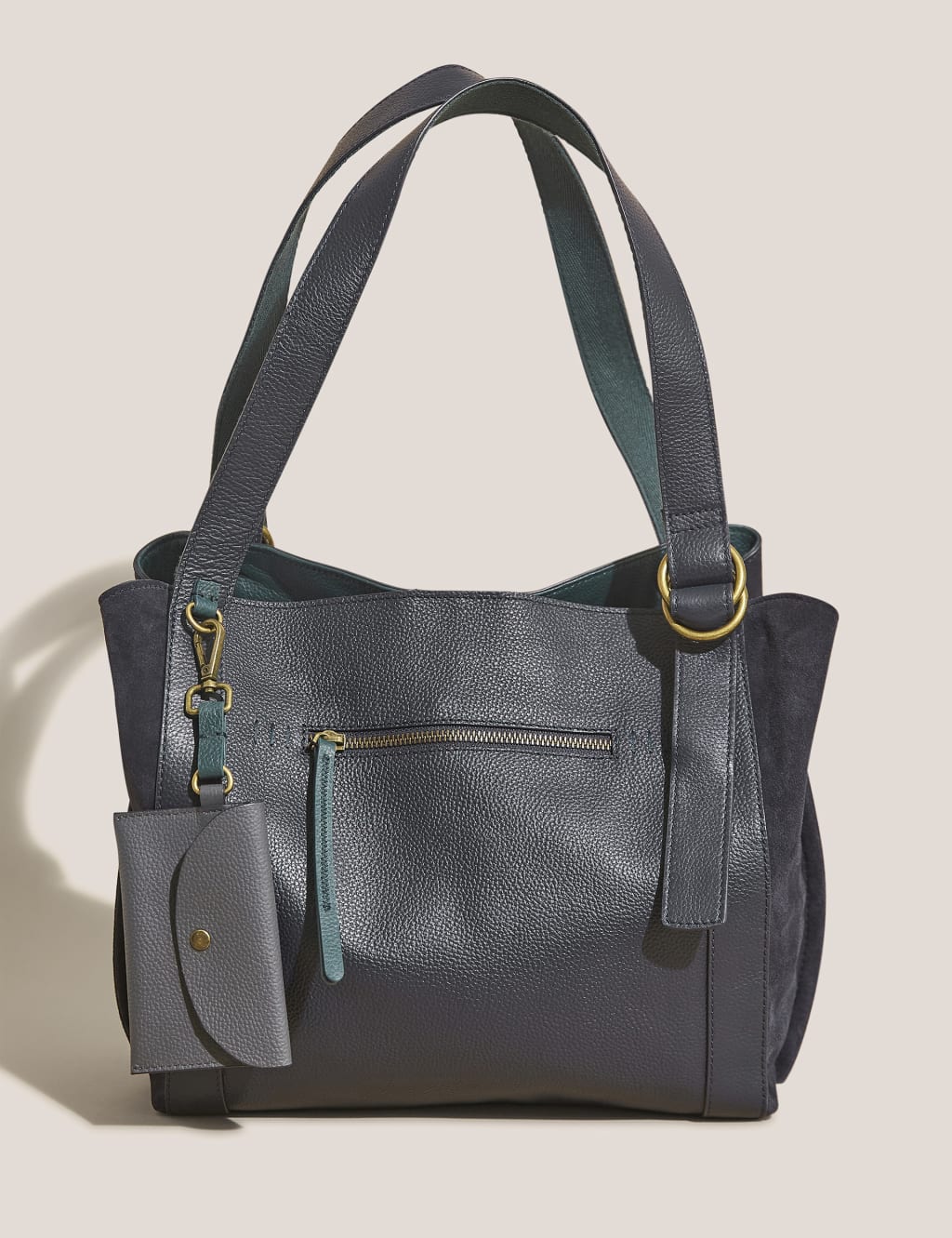 White stuff navy bag on sale