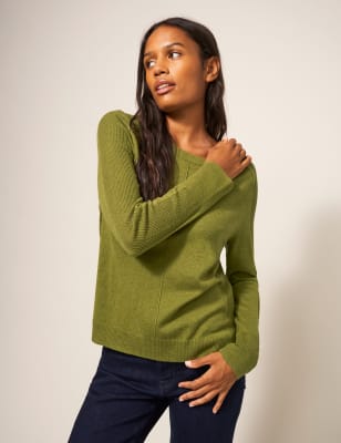 Cotton jumpers marks and spencers ladies hotsell