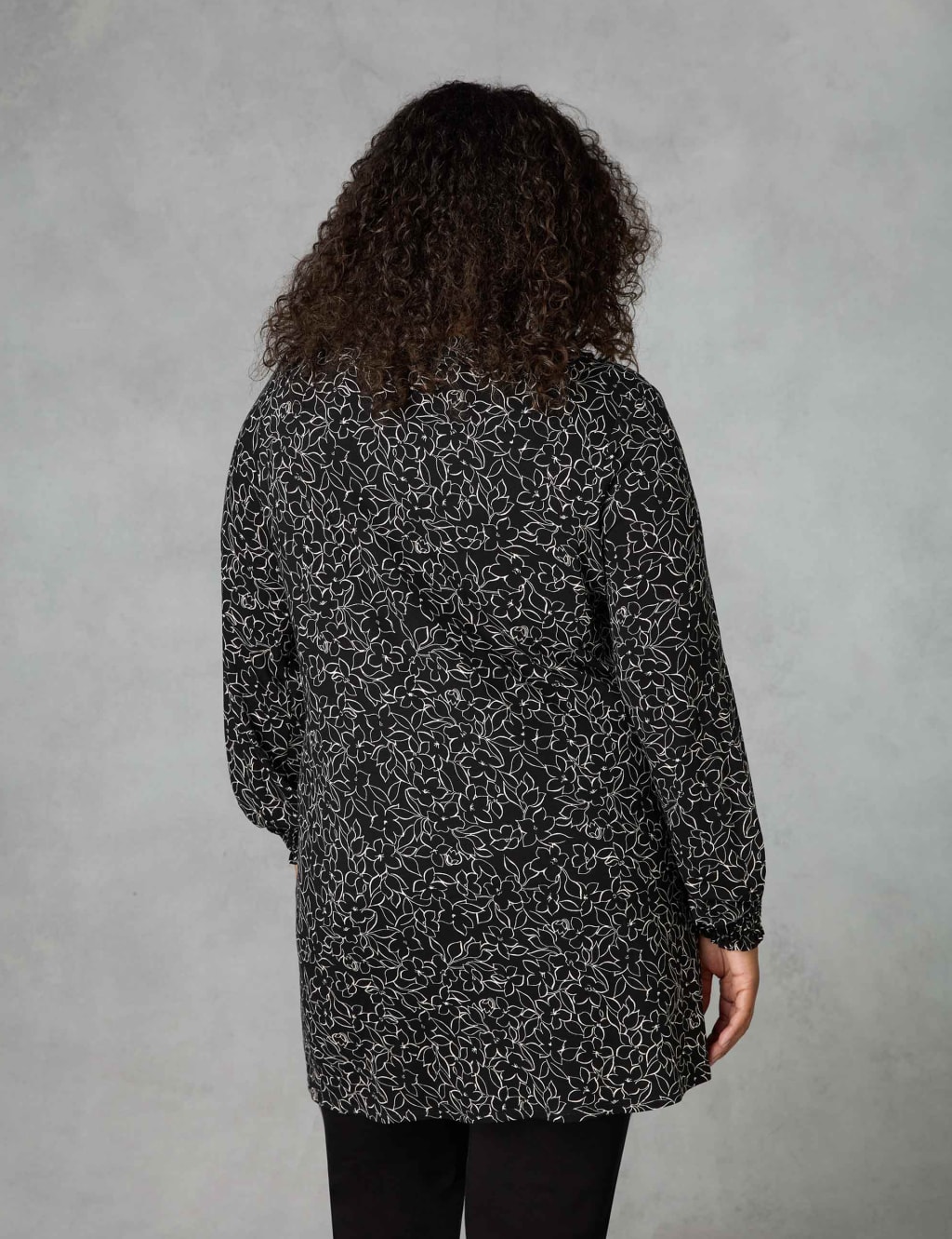 Jersey Floral Relaxed Tunic image 2