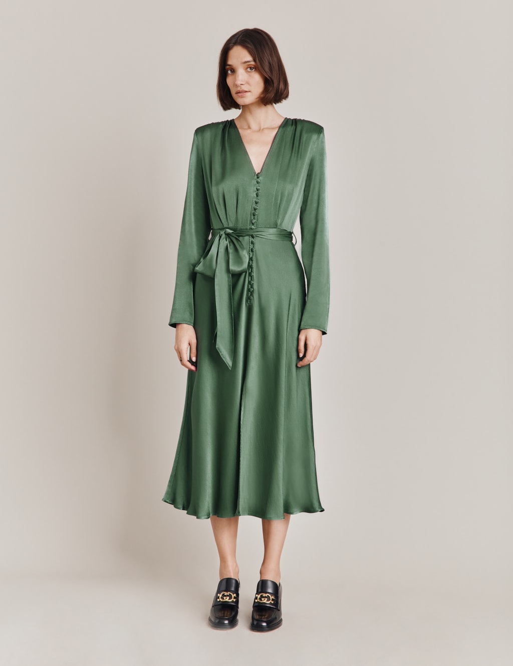 Ghost store emerald dress