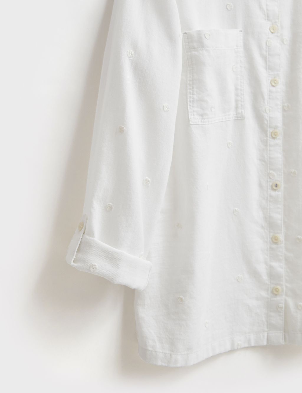 Organic Cotton Embroidered Long Sleeve Shirt image 3