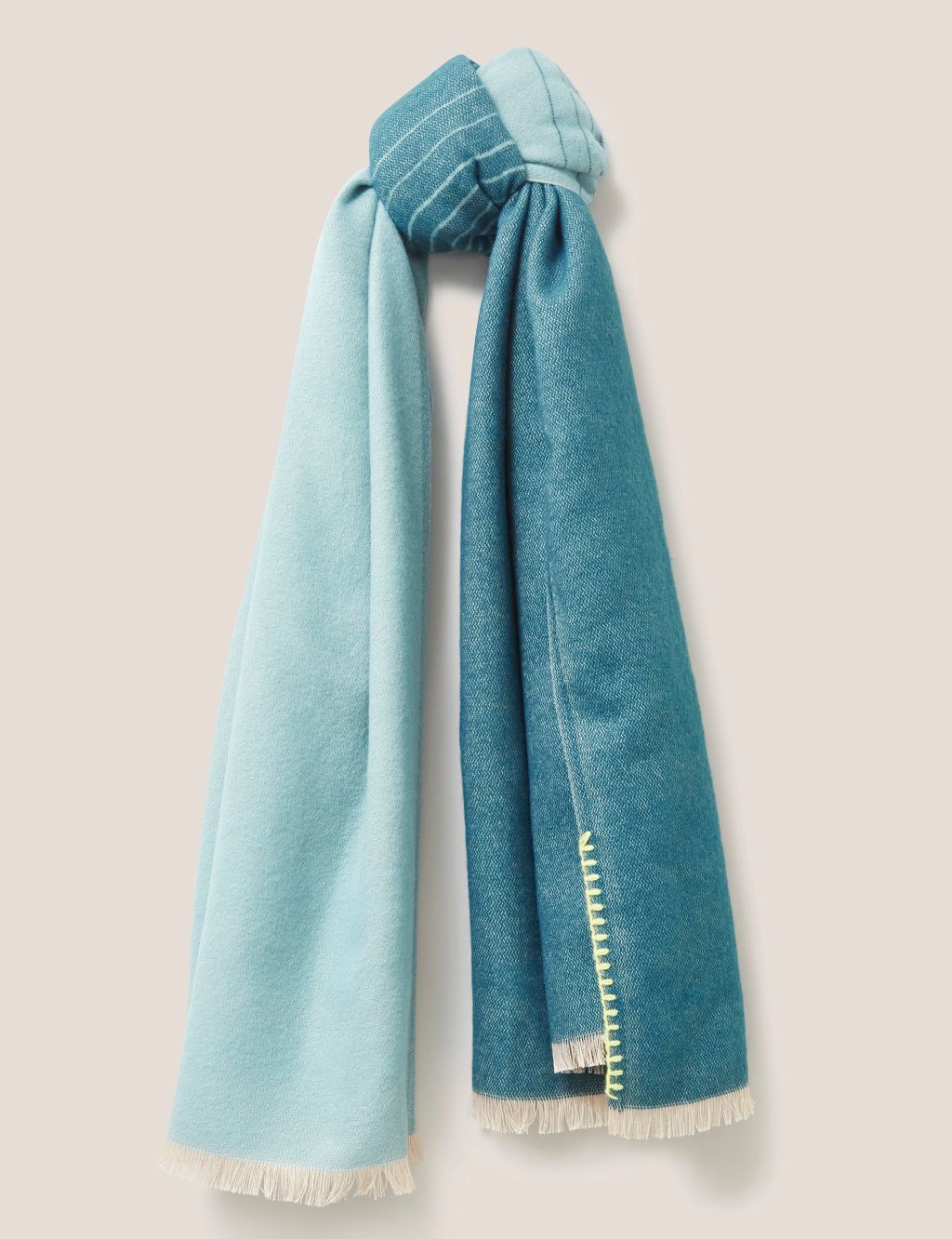 Brushed Fringed Scarf, M&S Collection