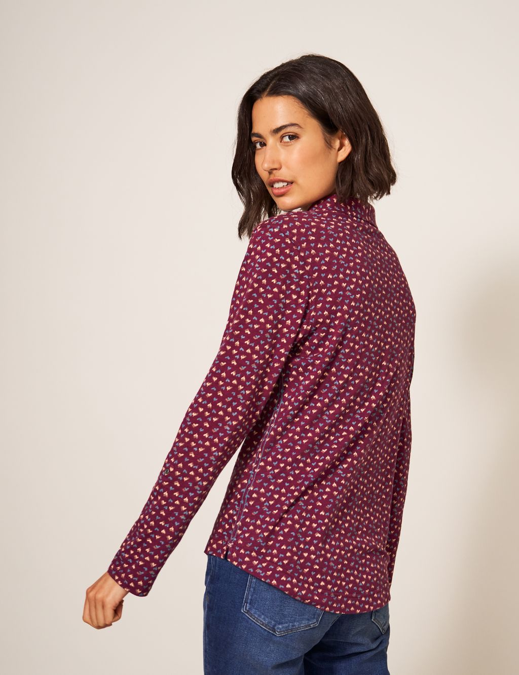 Pure Cotton Printed Collared Shirt image 3