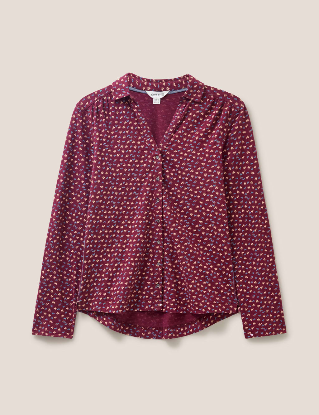 Pure Cotton Printed Collared Shirt image 2