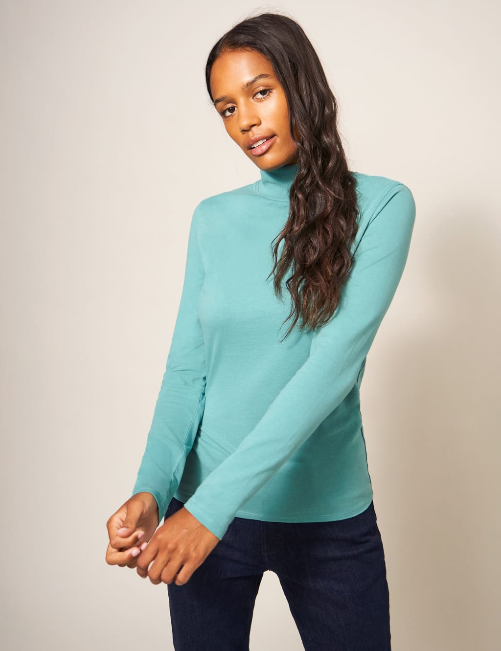 Turtleneck t 2025 shirt womens