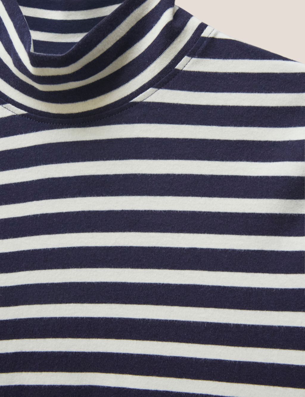 Pure Cotton Striped Slim Fit T-Shirt image 5