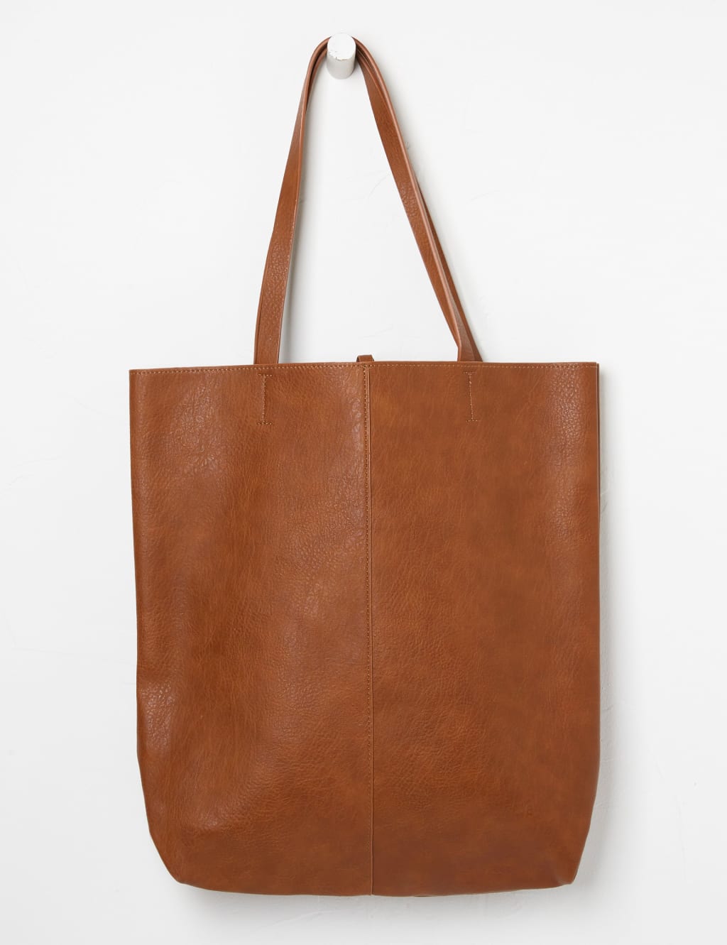 Faux Leather Tote Bag image 1