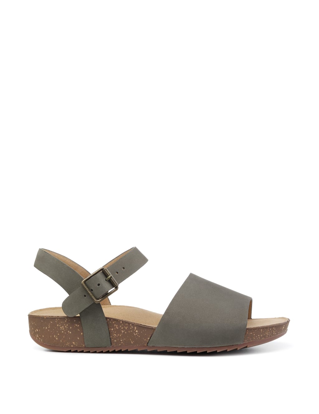 Conwy Leather Ankle Strap Wedge Sandals image 1