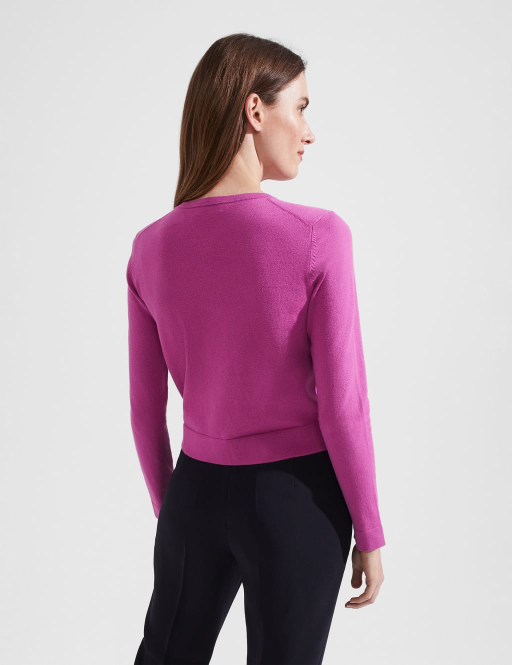 Cotton Rich Crew Neck Cardigan image 4