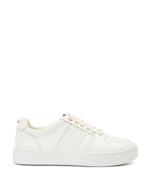 Leather Lace Up Trainers | Dune London | M&S