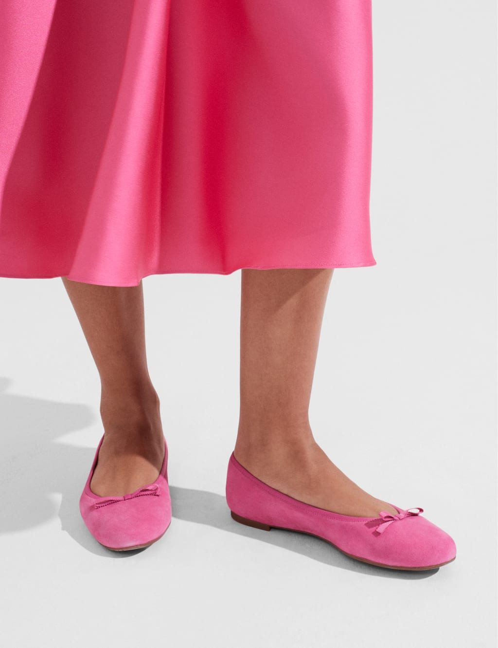 M and s ballerina slippers best sale