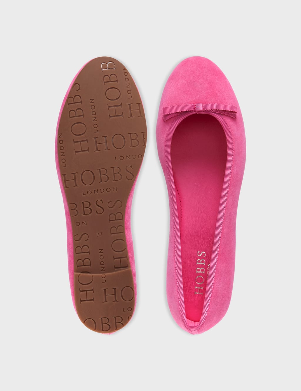 Suede Slip On Flat Ballet Pumps image 4