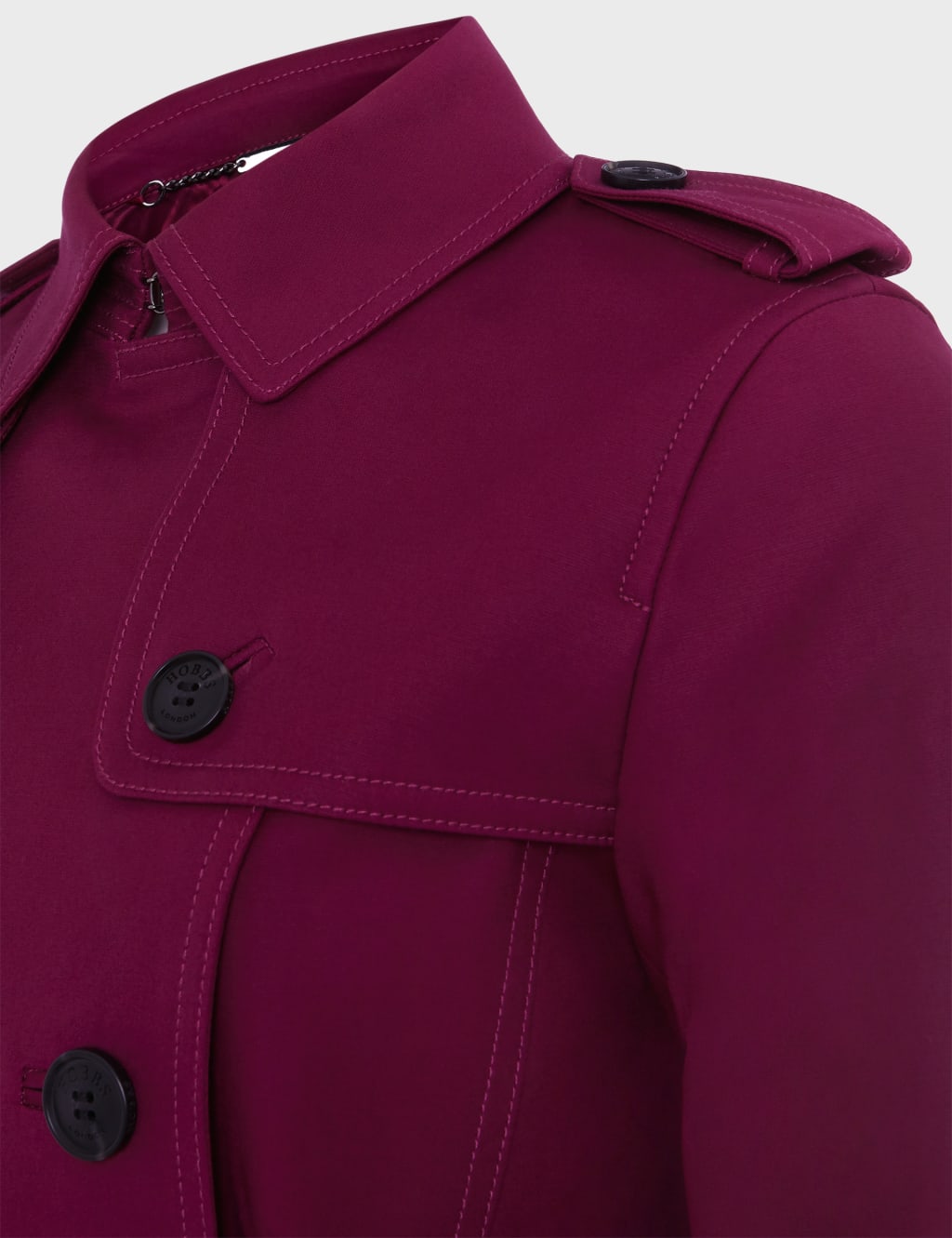 Cotton Rich Double Breasted Trench Coat image 7