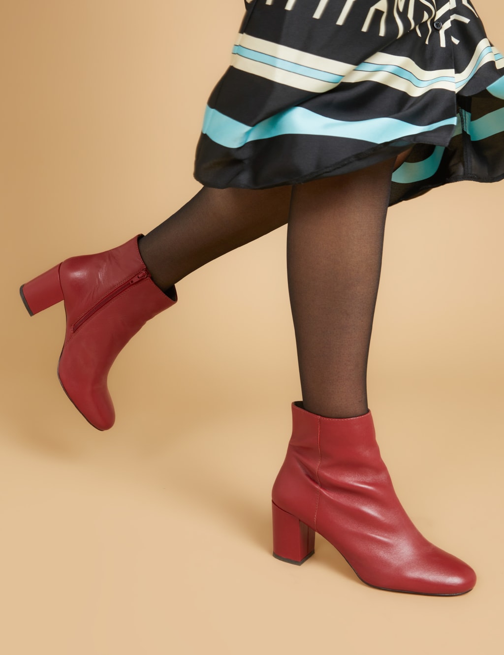 M&s red boots deals