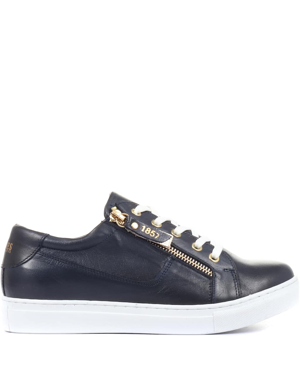 navy designer trainers womens