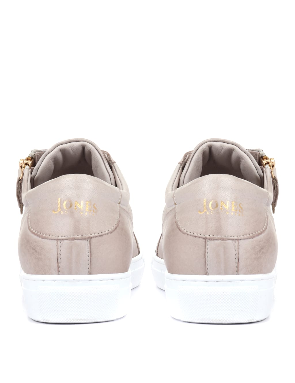 Leather Lace Detail Trainers image 4
