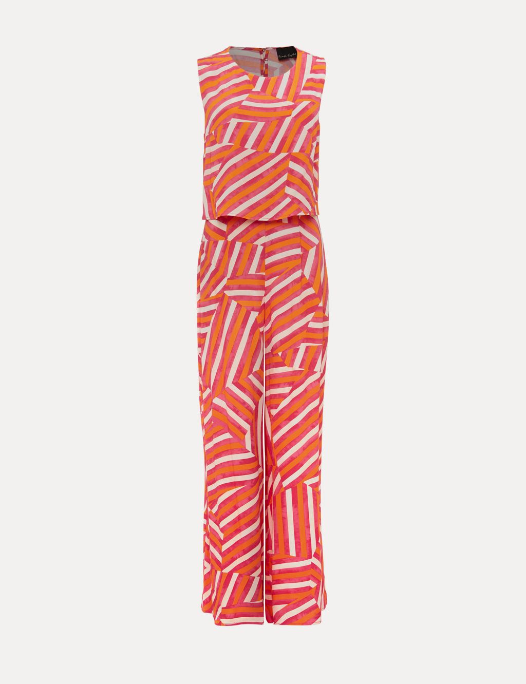 Printed Sleeveless Wide Leg Jumpsuit image 2