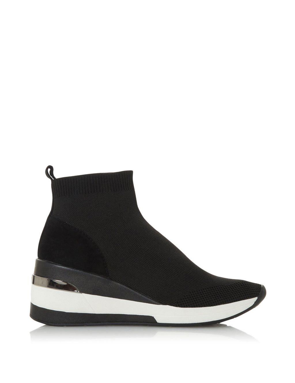 Slip On High Top Trainers image 1