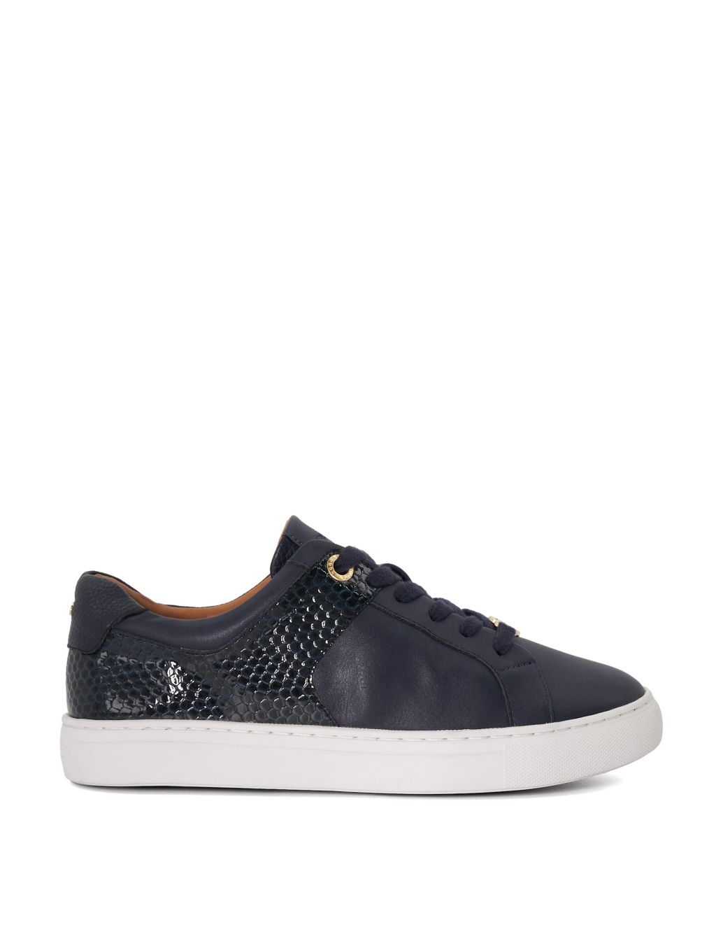 Lace Up Eyelet Detail Trainers