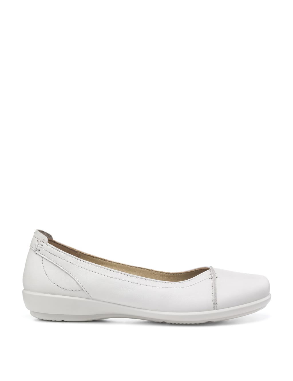 Robyn Leather Animal Print Ballet Pumps image 1