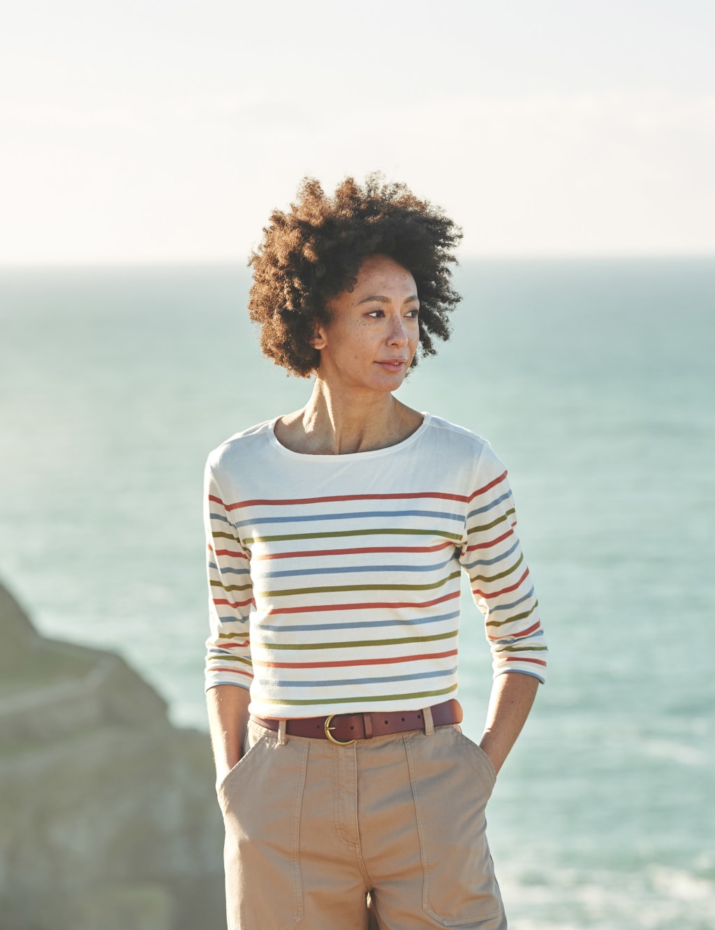 Organic Cotton Striped T-Shirt image 3