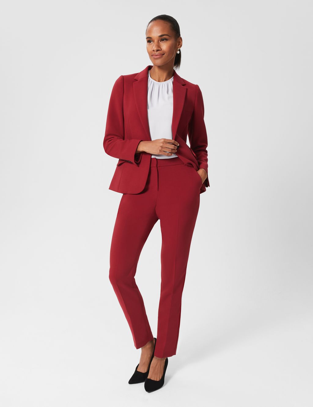 Women's Red Trousers | M&S