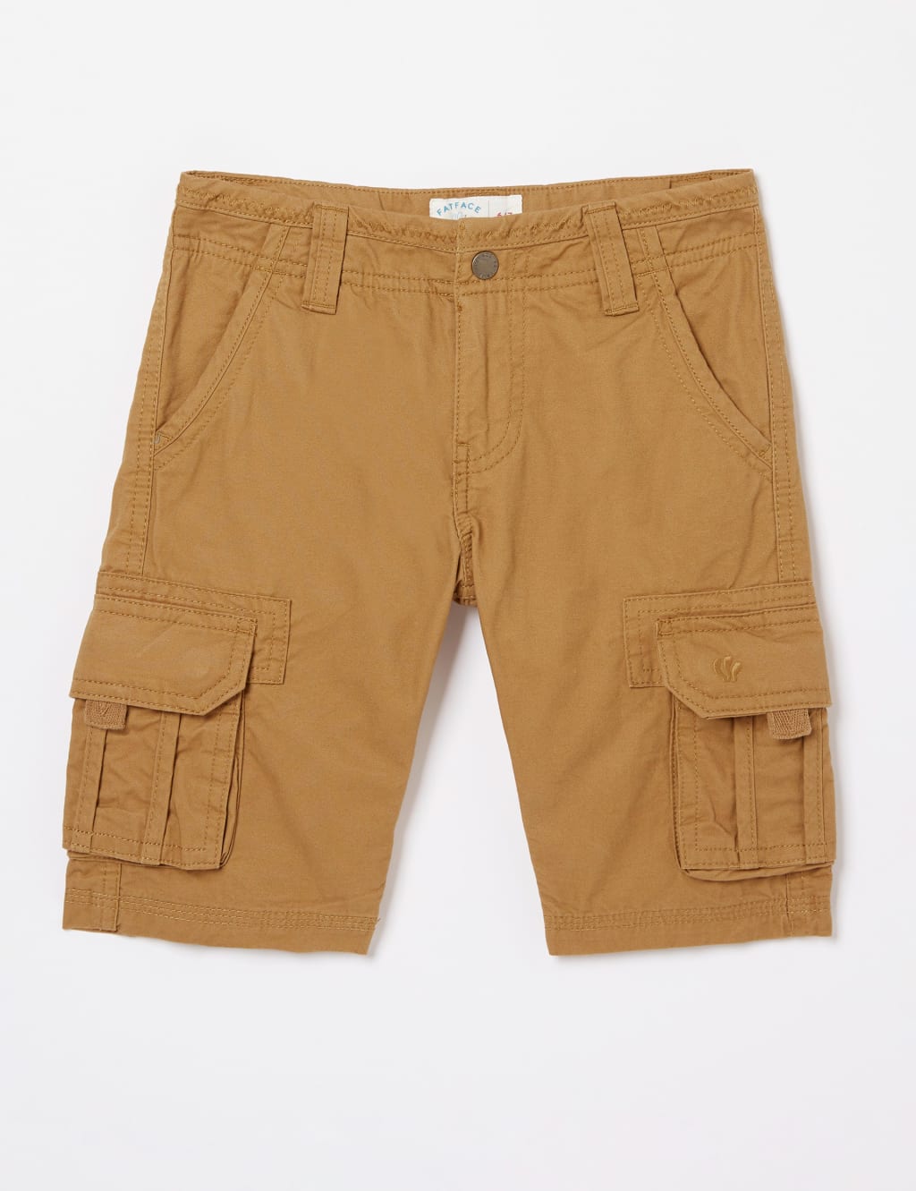 Pure Cotton Cargo Shorts (3-13 Yrs) image 1