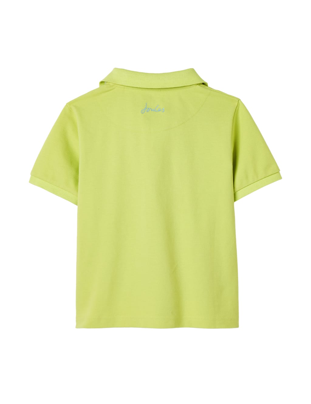 Pure Cotton Plain Polo Shirt (2-12 Yrs) image 3