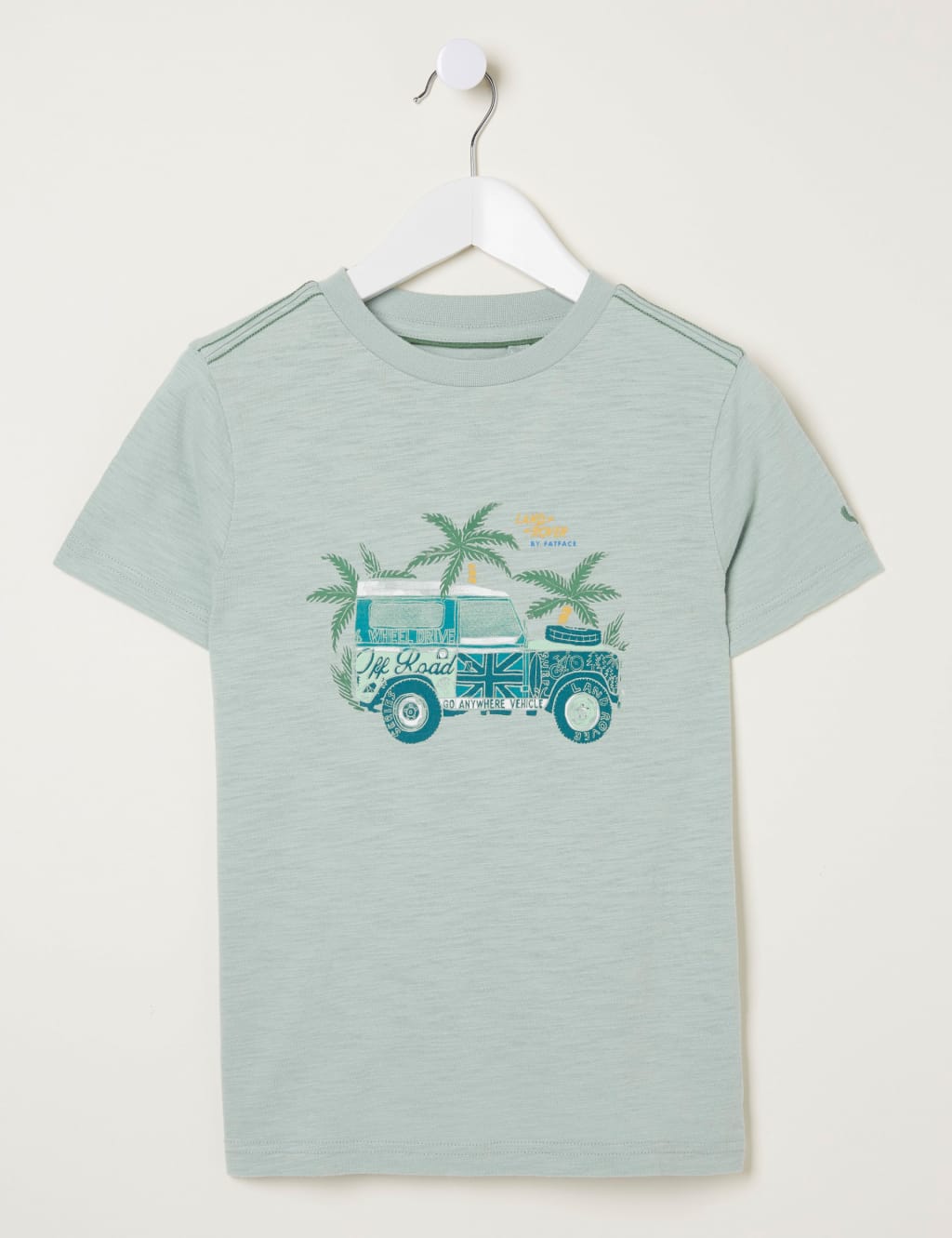 Pure Cotton Land Rover™ Graphic T-Shirt (3-13 Yrs)