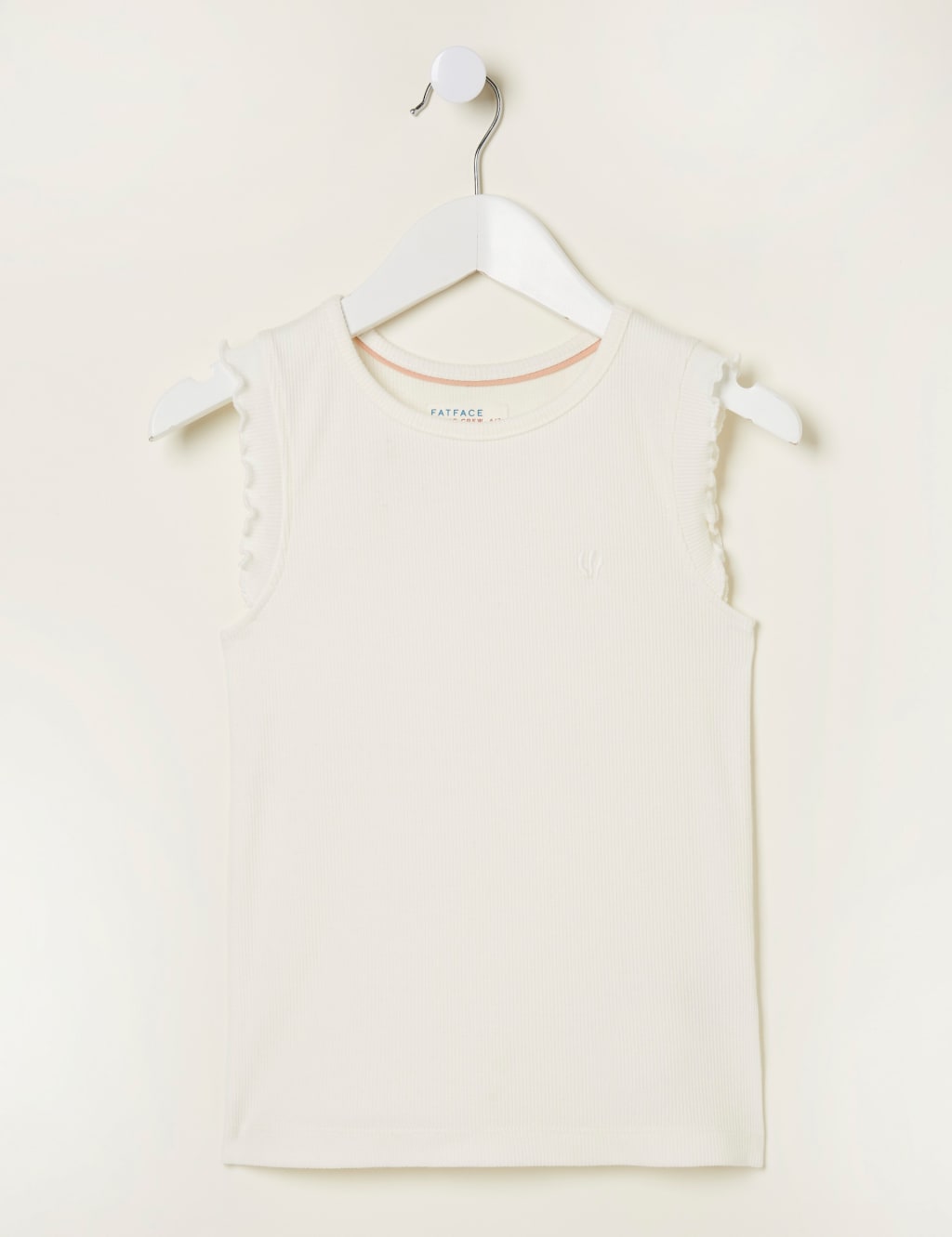 3pk Cotton Blend Ribbed Vests (3-13 Yrs) image 3