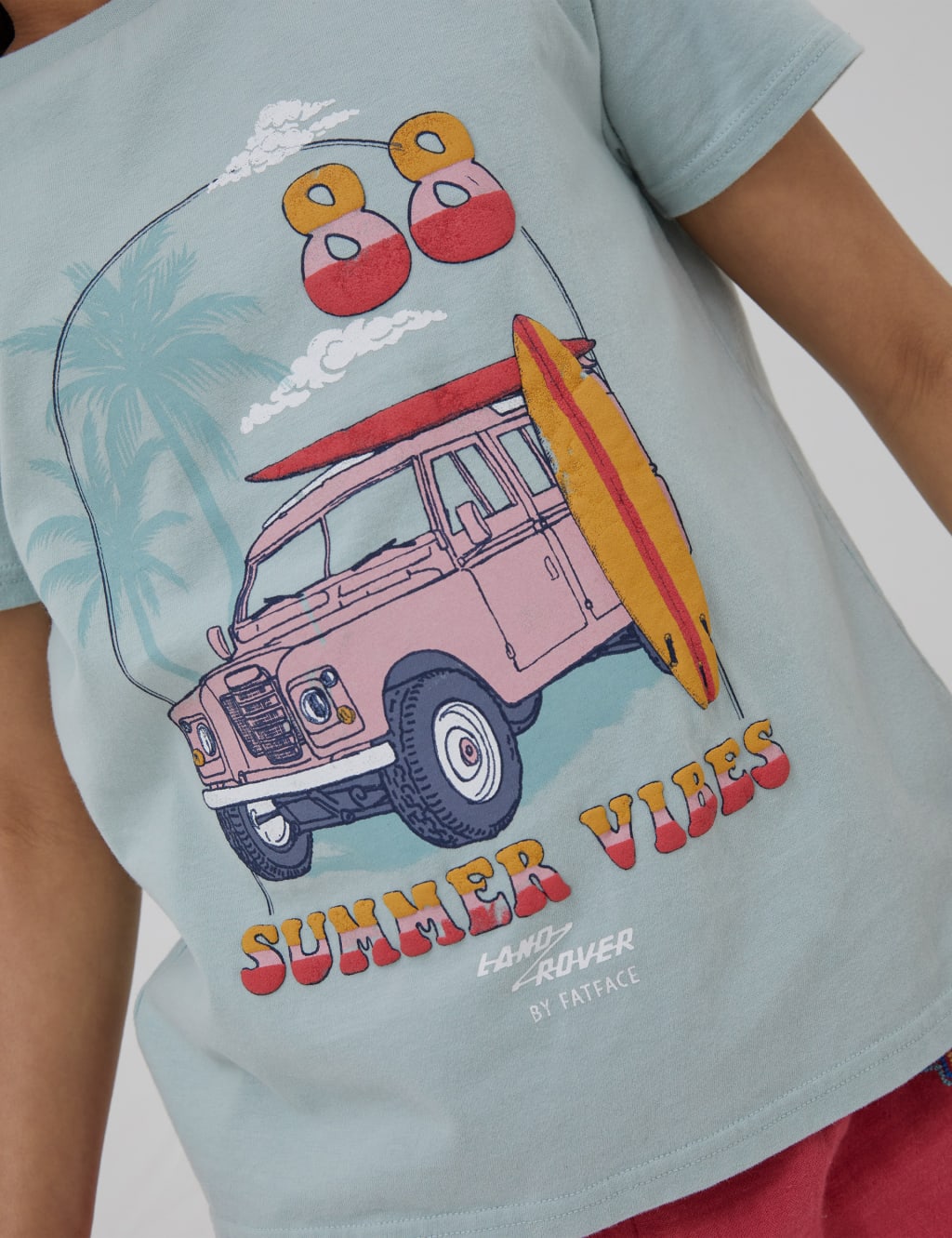 Pure Cotton Land Rover™ Graphic T-Shirt (3-13 Yrs) image 2