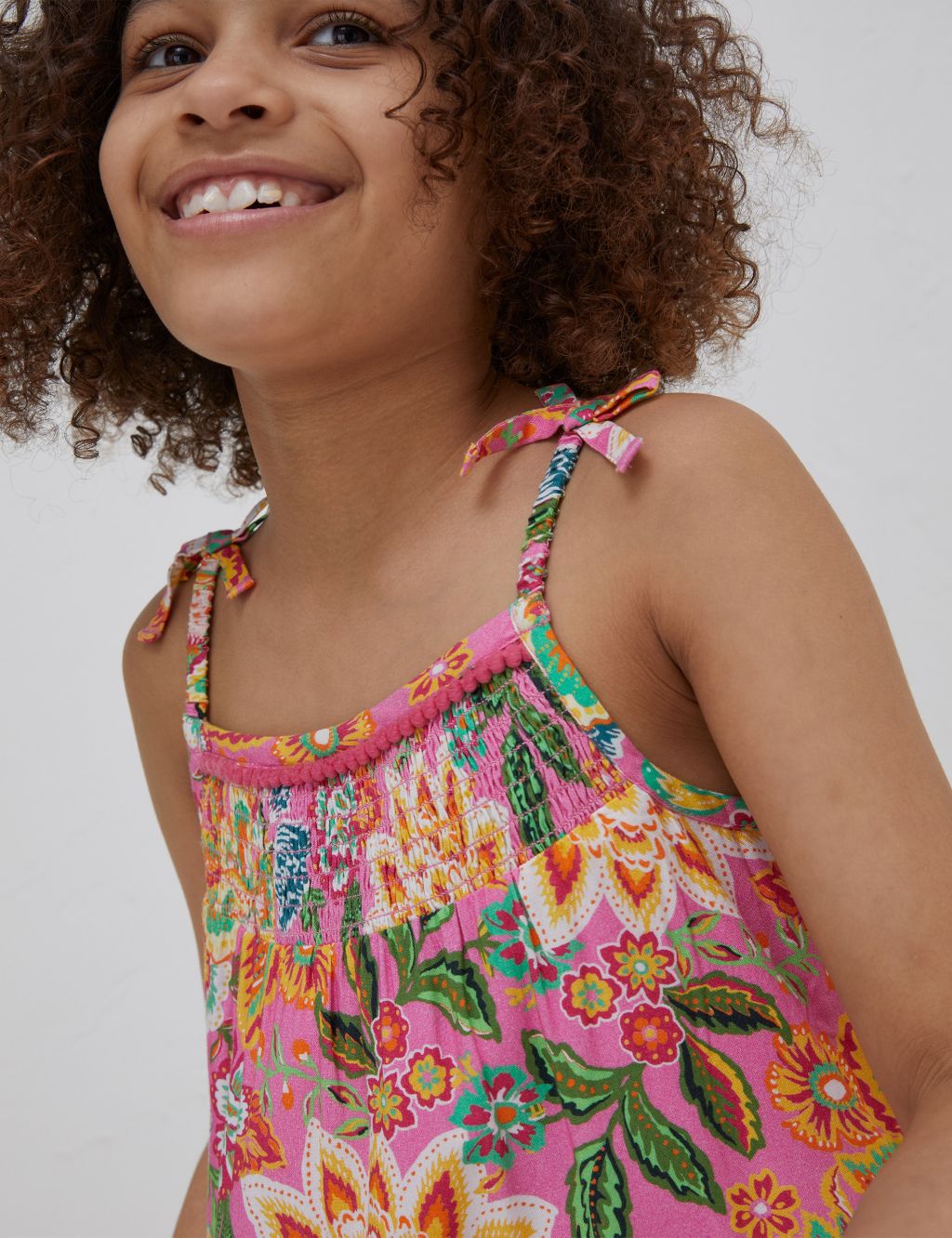 Floral Tiered Dress (3-13 Yrs) image 2