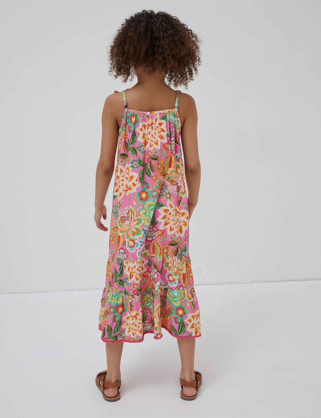 Floral Tiered Dress (3-13 Yrs) image 4