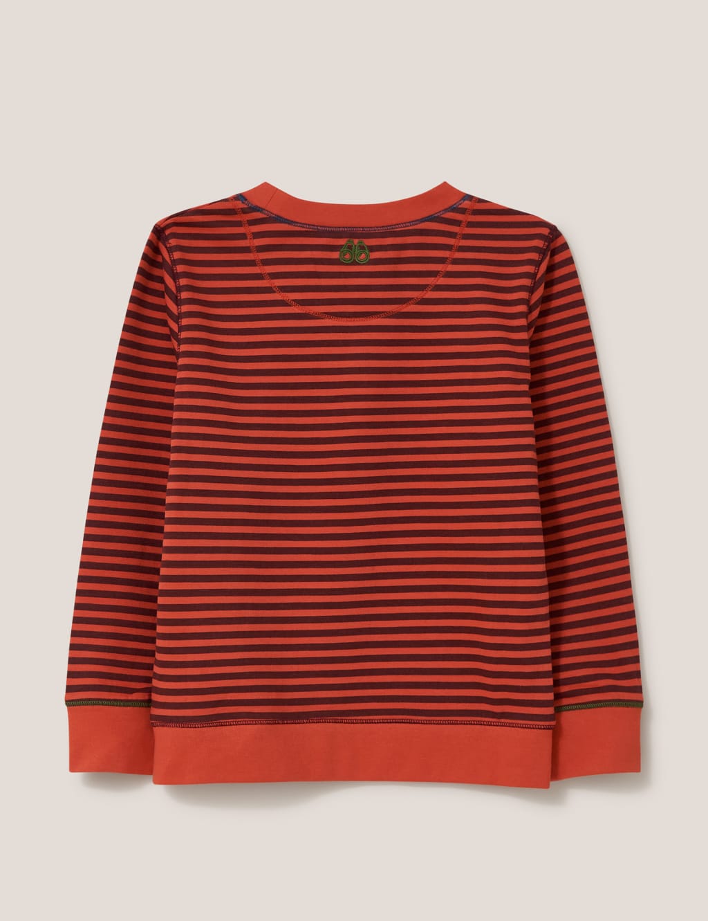 Pure Cotton Striped Sweatshirt (3-10 Yrs) image 2