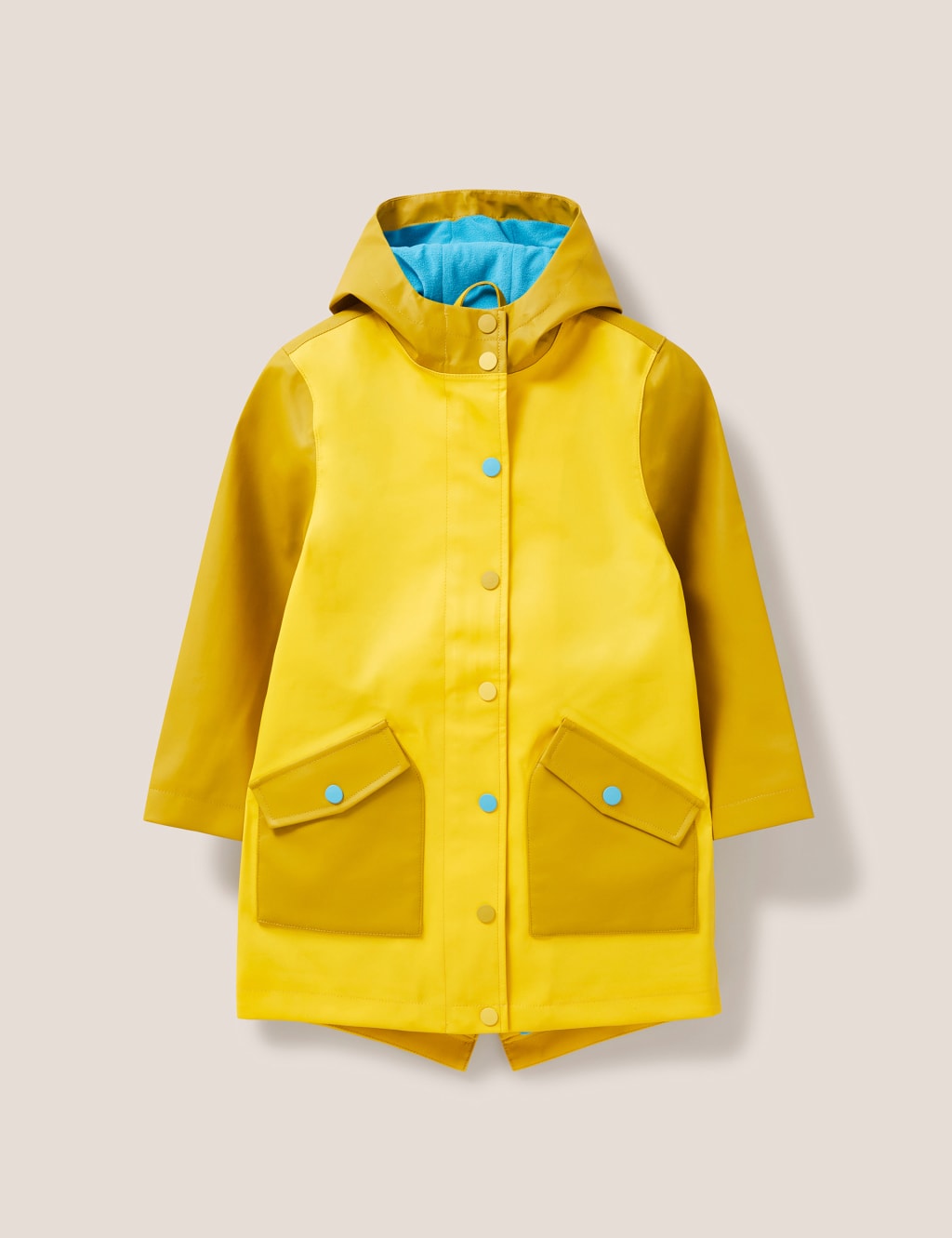 Toastie Kids Fisherman Yellow Waterproof Raincoat - 5-6 yrs