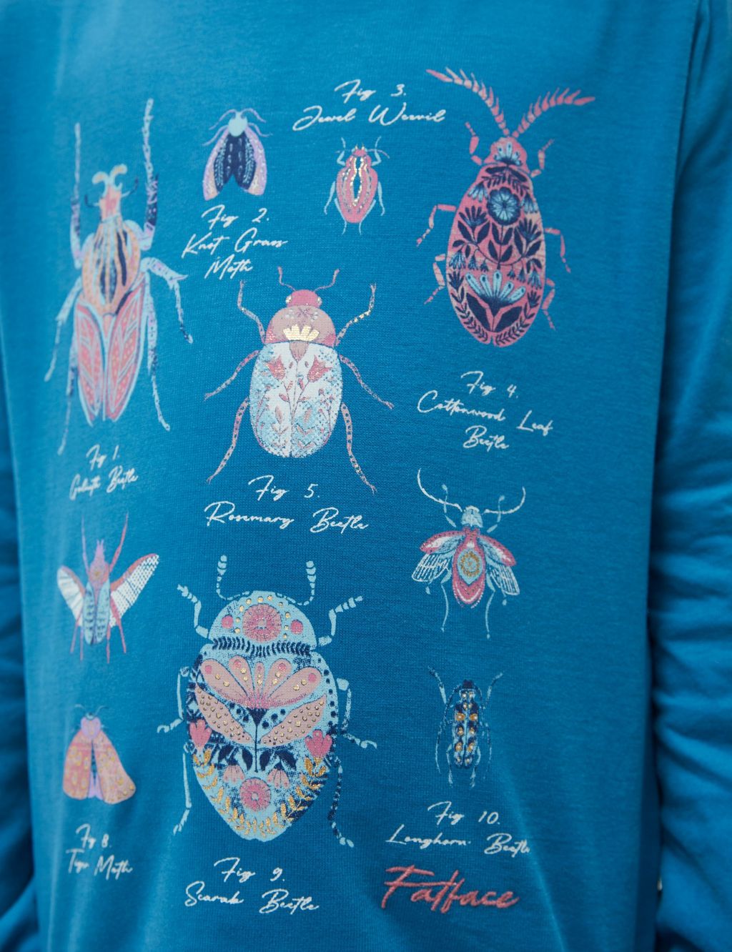 Pure Cotton Bug Graphic Top (3-13 Yrs) image 4