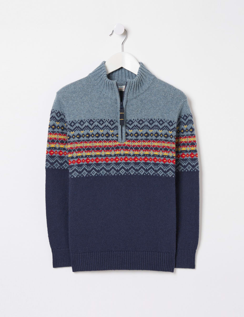 Fair Isle Dress (3-13 Yrs) image 2