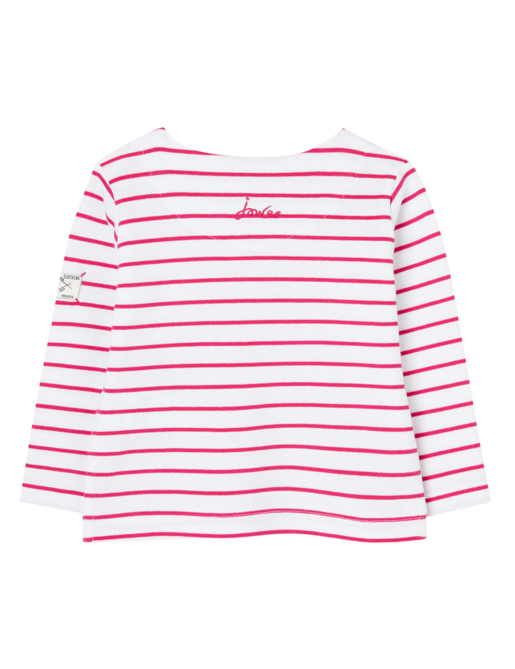 Organic Cotton Striped Top (0 - 3 Yrs) image 2