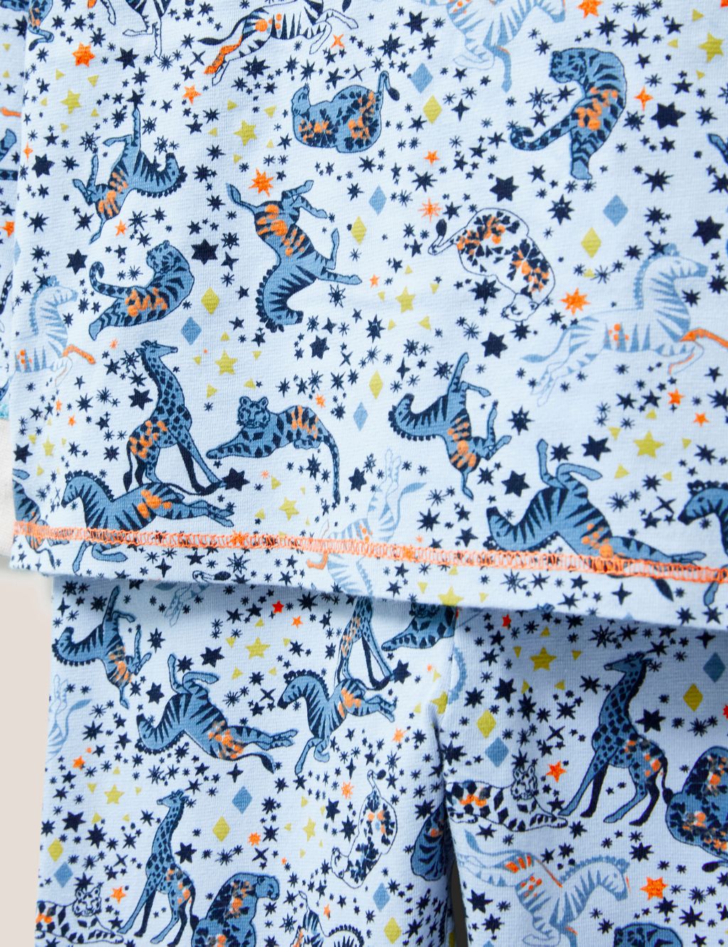 Cotton Rich Animal Print Pyjamas (3-10 Yrs) image 2