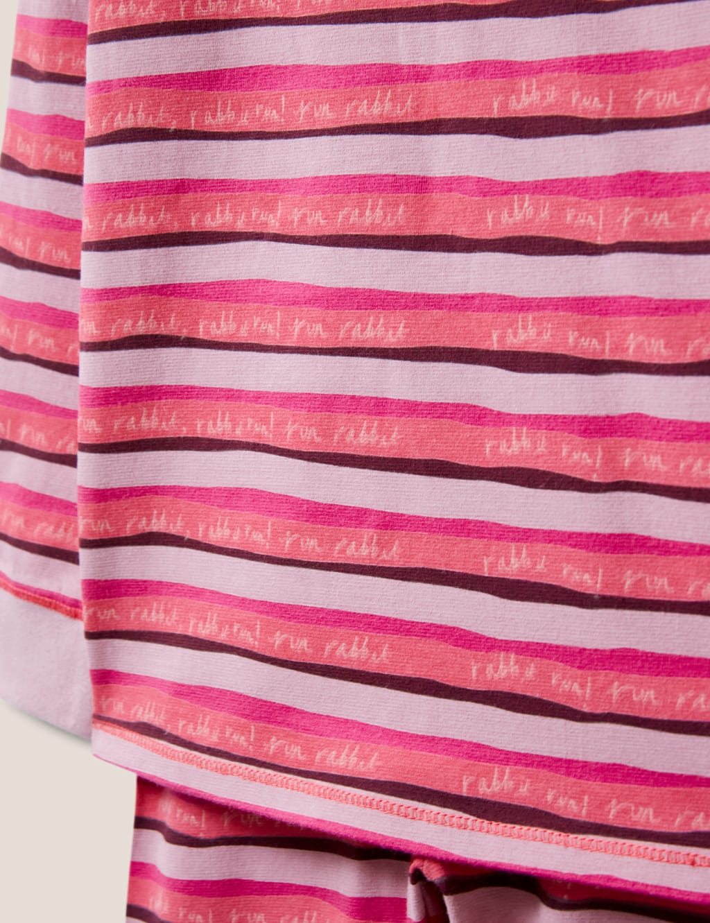 Cotton Rich Striped Pyjamas (3-10 Yrs) image 2