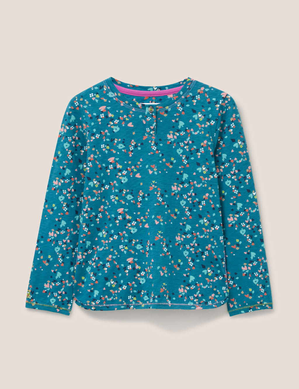 Pure Cotton Printed Top (3-10 Yrs) image 1