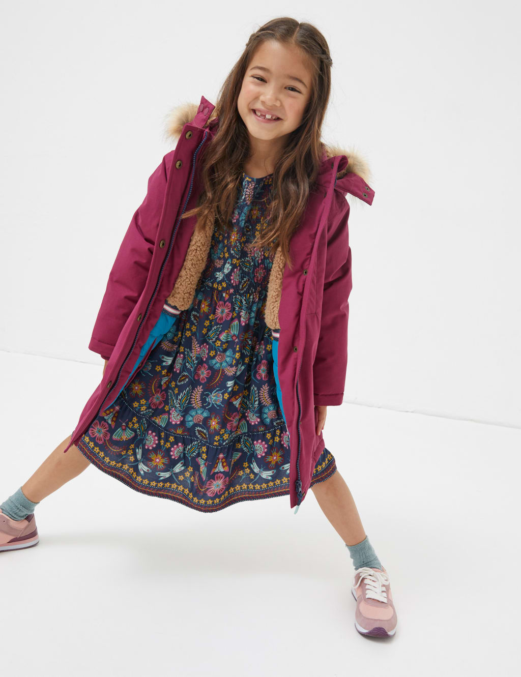 Hooded Raincoat (3-13 Yrs) image 1