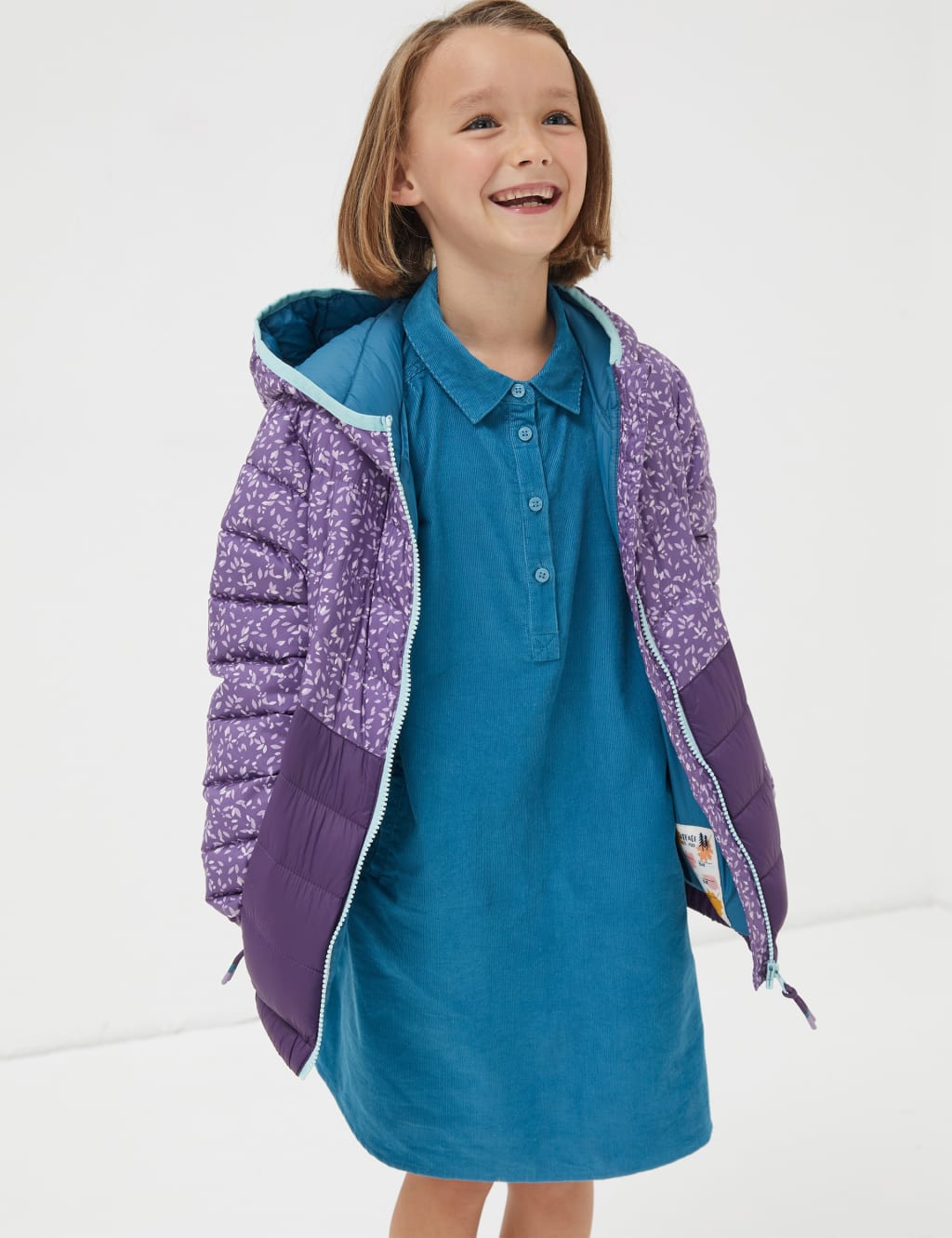 Girls purple hot sale winter coat