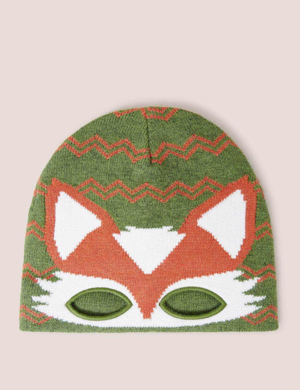 Kids' Fox Mask Winter Hat