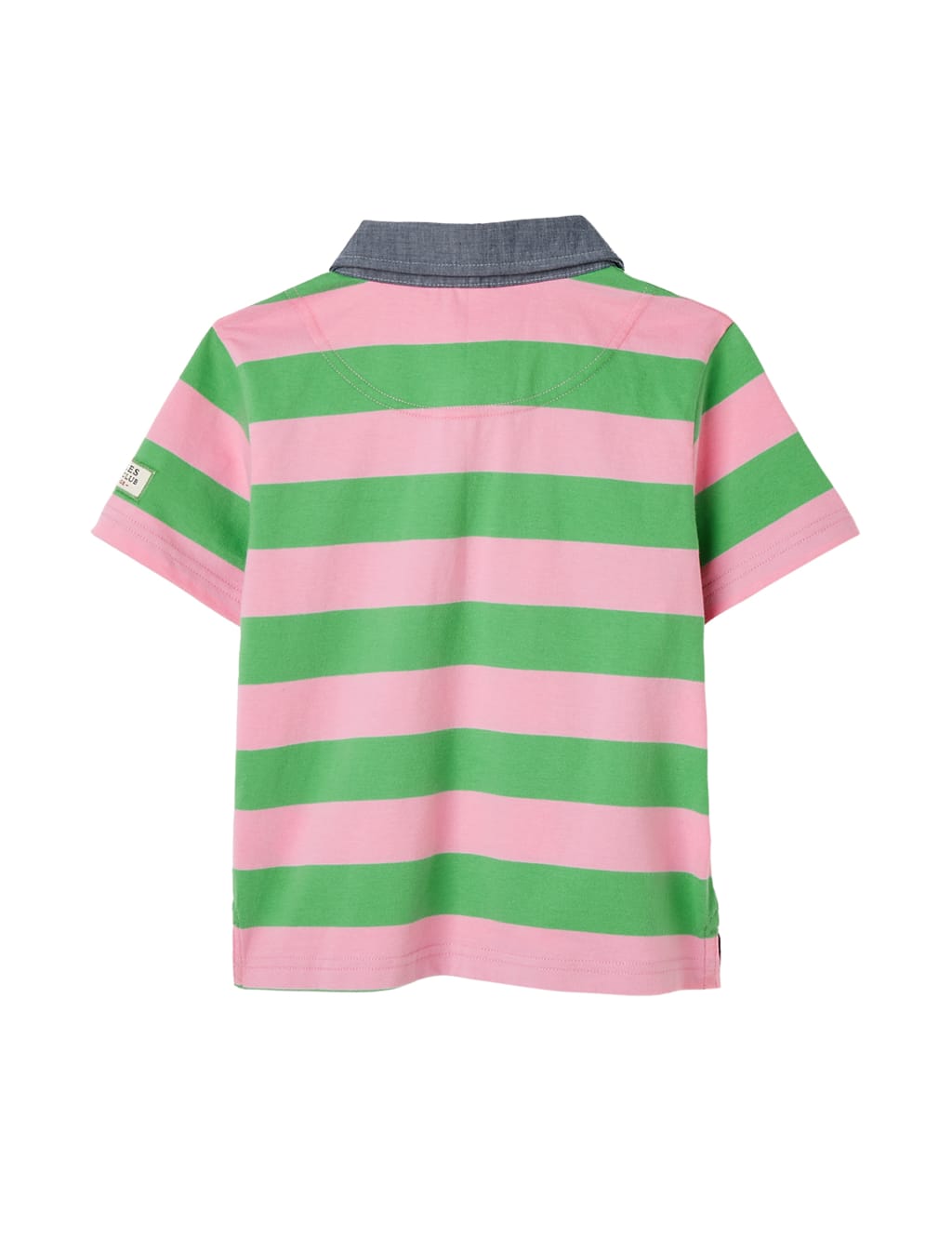 Pure Cotton Striped Polo Shirt (2-12 Yrs) image 4