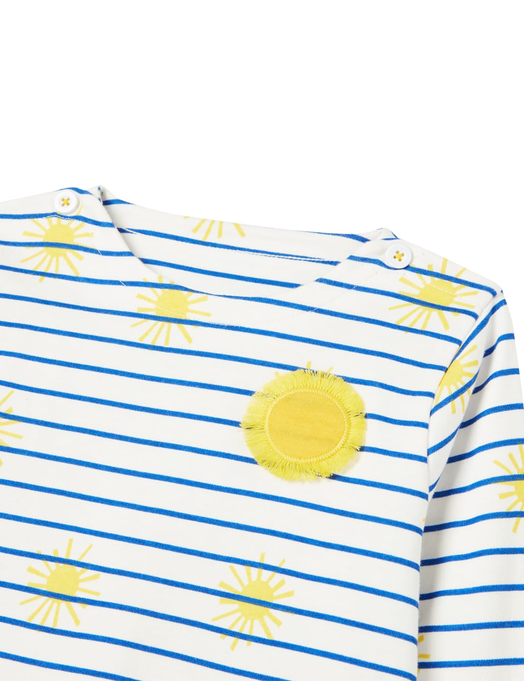 Pure Cotton Sun Striped Top (2-12 Yrs) image 4